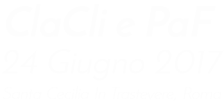 24 Giugno 2017, Santa Cecilia in Trastevere Roma
